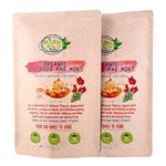 Hibiscus and Mint Tea 100 Tea Bags (2 x 50 Tea Bag Packs) • Mint Tea Is Renowned For Its Delicate and Soothing Flavour • Combined With Sweet leaf