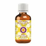 Deve Herbes Pure Argan (Moroccan) Oil (Argania spinosa) Natural Therapeutic Grade Cold Pressed for Personal Care 15ml