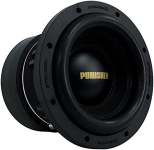 Rockville Punisher 8D2 8" 3000w Peak/750w RMS Competition Car Audio Subwoofer