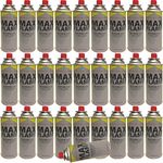 New 28 PC X MAX Flame Butane Gas Bottle CANISTERS 28PC Bottles for Cooker Heater Stove BBQ Camping Pack of 28 By SMART SHOPPING