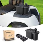 10L0L Golf Washer Bucket Deep Cleaning Golf Ball & Club fit for Golf Cart EZGO Club Car Yamaha Golf Cue Washer (Black)