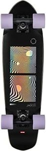 Globe Blazer Complete Skateboard,Black/Purple,26" L x 7.25" W - 13.75" WB
