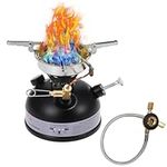 Lixada Portable Outdoor Camping Mini Gasoline Stove Liquid Fuel Alco-hol Diesel Oil Stove