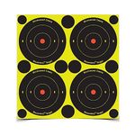 Birchwood Casey Shoot-N-C 3-Inch Round Bull's-Eye Target (Pack of 12)