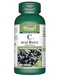 VORST Acai Berry 500mg 10:1 Extract (5000mg Raw Equivalent) with Vitamin C 90 Capsules | Antioxidant Supplement for Digestion Health, Immune Health & Anti Aging | Includes Vitamin C | Powder Pills | 1 Bottle