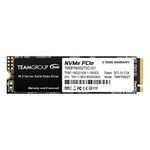 TEAMGROUP MP33 2TB SLC Cache 3D NAND TLC NVMe 1.3 PCIe Gen3x4 M.2 2280 Internal Solid State Drive SSD (Read/Write Speed up to 1,800/1,500 MB/s) Compatible with Laptop & PC Desktop TM8FP6002T0C101