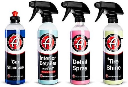 Adam's 16oz Most Popular Kit - Our Top Selling Products Bundled Together - Clean, Shine, and Protect Your Vehicle