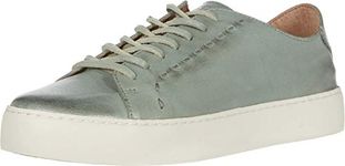 Frye Women's Lena Low Lace Sneaker, Jade, 6.5 UK