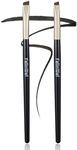 FelinWel 2 Pcs Angled Eyeliner and Eyebrow Brushes Set, Ultra Thin Slanted Flat Angle Precision Makeup Brush