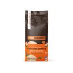 Mushroom Ground Coffee - Mind & Body w/ Ultra Concentrate Organic Lion's Mane, Reishi, Cordyceps Extracts - Nootropic Adaptogen Coffee Alternative/ Substitute, Natural Energy with No Jitters & Crash - 0 Sugar, No Preservatives or Artificial Flavors, Non-GMO & Soy-Free - Medium Roast - Made In North America (340g, Mind & Body)