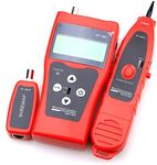 KELUSHI NF-308 Network Telephone Audio Cable Length Tester Remote Identifier LAN Tracker Wire Tester Cable Locator RJ45 BNC RJ11