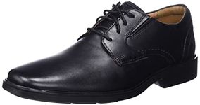 Clarks Clarkslite Low Black Leat UK-6