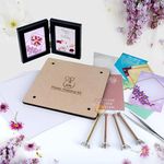 SHREERANG Flower Pressing Kit, Multi Layer Flower Press Kit for Making Dried Pressed Flowers Leaves for DIY Greeting Cards Crafts Aesthetic Things Resin Art Painting Pressed Flower Frames (8 X 8 in)