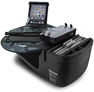 AutoExec AUE37550 Roadmaster Car Desk Urban Camouflage Finish with Built-in 200 Watt Power Inverter, Printer Stand and Tablet Mount