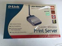 D-Link DP-311P Wireless Print Server, 1-Centronics Port, 802.11b, 11 Mbps