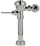 Zurn Z6000-WS1-YB-YC Manual Flush Valve, Z6000 Aquaflush Exposed Closet Flush Valve, Cast Wall Flange, 1.6 GPF, Sweat Solder Kit