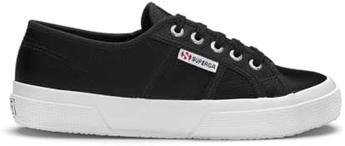 SUPERGA Unisex's 2750 Cotu Classic Sneaker, Black Black 999, 3 UK