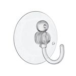 Star Pack 3 Suction Hook Clear Plastic 45MM