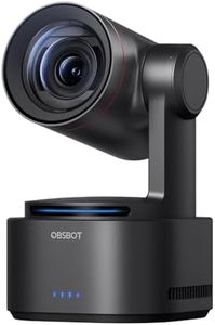 OBSBOT Tail 2 PTZR NDI Cámara 4K@60FPS, Seguimiento AI Pro, 1/1.5" CMOS, Zoom Óptico 5X, Salida SDI/HDMI/IP/USB, Streaming para Educación, Conferencias, Eventos.