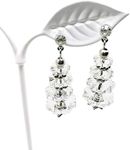 2 Pairs Crystal Tree Earrings Making Kit by Beading Station (Silver)
