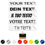 Wraplab Personalised Text Stickers | Custom letter stickers - Personalised name stickers - Stickers for Children | Customised vinyl decal for your car, boat, wedding, name, laptop or window