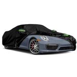 Waterproof Car Cover Replace for 1998-2024 Porsche 911 (991/992/996/997 Series) Carrera 4S/Turbo/GT3/GTS, 6 Layers All Weather Full Car Covers with Driver Door Zipper for Sun Snow Rain Dust Protection