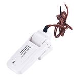 YaeMarine Marine Boat Bilge Pump Float Switch Ignition Protection 20 Amps (12V 24V 32V)(White)