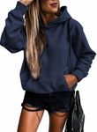 SHEWIN Womens Hoodie Pullover Long 