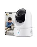 eufy Security Solo IndoorCam E220 (P24) 2K Pan&Tilt Home Security Camera Indoor Wi-Fi Plug-in Cam, Human & Pet AI, Voice Assistant Compatibility, Night Vision, Motion Tracking, Homebase not Compatible