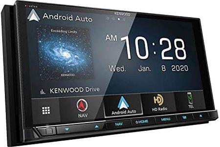 Kenwood eXcelon Reference DNX997XR 6.8" DVD Navigation Receiver Compatible with CarPlay