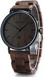 BEWELL Wooden Watches for Men Women