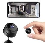 Spy Camera 1080P WiFi Hidden Camera Security Camera Indoor Nanny Cam with Motion Detection App Control Wireless Secret Video Camera Small Surveillance Camera for Home Security Monitoring