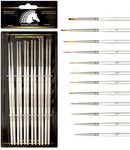 Detail Paint Brush Set - 12 Miniatu