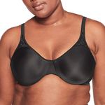 Bali Passion for Comfort Minimizer Underwire Bra, Black, 36DD