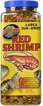 Zoo Med Large Sun-Dried Red Shrimp Aquatic Turtle Food 5 oz.