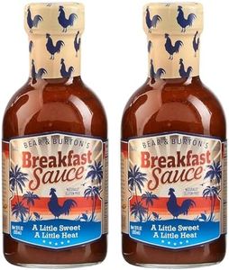 Bear and Burton's Breakfast Sauce | A Savory & Spicy Breakfast Sauce Bundle from the Makers of W Sauce | 12 Fl Oz - 2 Pack