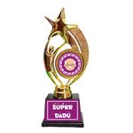 Gifts Bucket Birthday Gifts for Dadu Super Dadu Trophy Award for Grandpa | Birthday Gifts for Dadu for Dad, Grandad, Grandfather