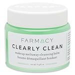 Farmacy Makeup Remover Cleansing Balm - Clearly Clean Fragrance-Free Makeup Melting Balm - Great Balm Cleanser for Sensitive Skin