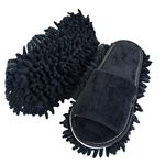 1 Pair Microfiber Dust Mop Slippers Lazy Quick Cleaning Slipper Cleaning Tools Bathroom Cleanning Z7F9 Was Floor Shoes