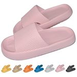 HIDARLING Cloud Slippers Women and Men Quick Drying Pillow Slides Slippers Shower Slides Bathroom Sandals Pool Slides | Thick Sole