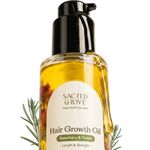 Sacred Grove Rosemary Oil for Hair | Rosemary & Onion Oil for Hair Growth | Made Using 16 Potent Raw Herbs | Stimulates Hair Follicles & Promotes Circulation | 100 ML