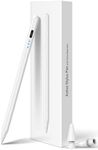 Stylus Pen for iPad 2018-2024 iPad 6/7/8/9/10th, iPad Pro 11"/12.9"/M4, iPad Air 3/4/5/M2, iPad Mini 5/6, Tablet Accessories Apple Pencil 2nd Generation USB-C Fast Charge