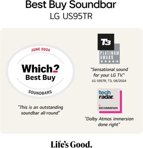 LG US95TR Dolby Atmos Soundbar – Immersive Home Audio