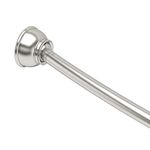 Gatco 826 Curved Shower Rod, Satin Nickel