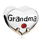 CharmSStory Heart Grandma Love Red 