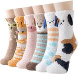 Niofind Fluffy Socks for Women and 