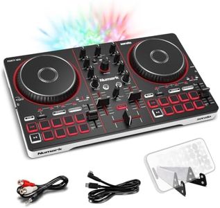 Numark Party Mix III Bluetooth DJ-Controller mit integrierten Lichtern