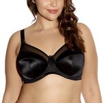 Goddess Women's Keira Banded Underwire Bra, Black, 38K