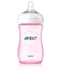 Philips Avent Natural Response 3.0 Pink Feeding Bottle 260ml SCY903/11