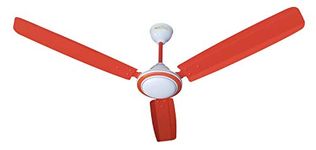 ACTIVA 1200MM HIGH Speed 390 RPM BEE Approved Anti DUST Coating Super Fan Ceiling Fan 2 Year Warranty (Super Orange)